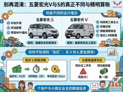 五菱宏光V：一台被严重低估的"工具车"，正在悄悄统治下沉市场