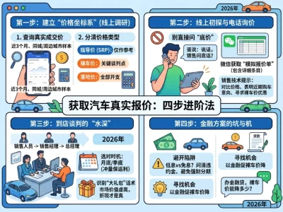 如何获取4S店报价：真实且简单的指南