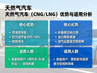 省钱天花板还是过渡技术？烧天然气的汽车（CNG/LNG）全方位深度评测：成本、安全与买车建议