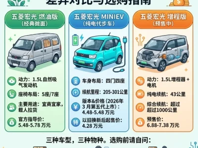 五菱宏光最新报价：5万块的"神车"，现在居然有了三个完全不同的身份