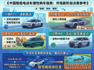 捂紧钱包，货比三家：中高端新能源车避坑与选车指南