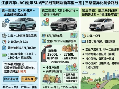 江淮新款SUV：一个被低估的"技术换壳"样本