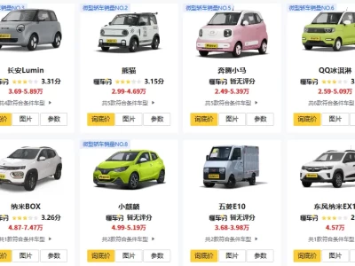 补贴后3万左右纯电动汽车_5万内高性价比新能源车推荐