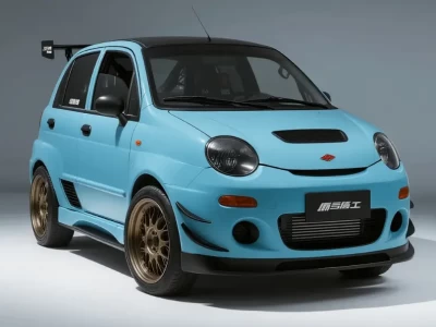 奇瑞QQ改装图片_牛人爆改小Q惊艳效果大公开