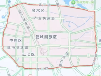 郑州限行区域地图_高架限行规定及最新通行指南