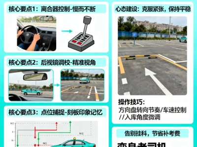 桩考通关全攻略：从“小白”到“老司机”的细节避坑指南