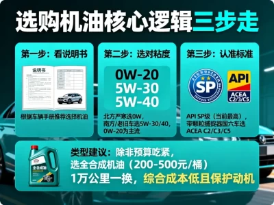 告别选购纠结：2025年汽车机油选购硬核指南——从粘度到标准，看这一篇就够了