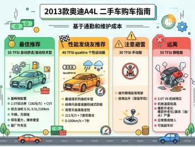 当年“白月光”如今几万抱回家：2013款奥迪A4L（B8.5）深度解析与二手选购指南