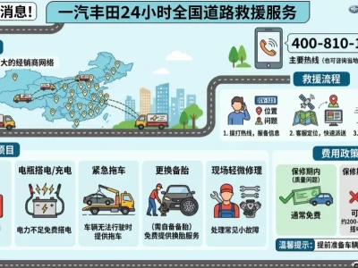 一汽丰田24小时救援详解：热线号码+调用步骤+费用解析，车主应急指南一次成功上手