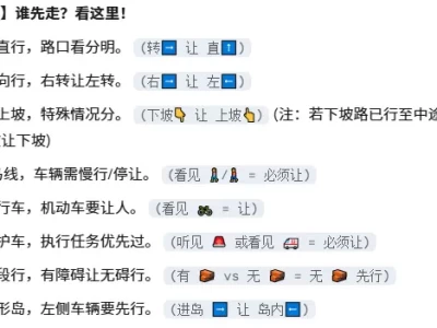 2025科目一新规答题技巧(口诀+多图)