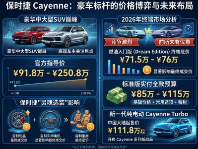 保时捷卡宴（Porsche Cayenne）价格指南