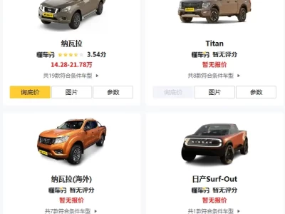 东风日产皮卡车型_最新款皮卡报价与性能解析