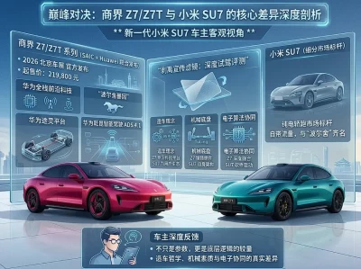 “保时界”遇上“米时捷”：小米SU7车主试驾尚界Z7，谁在向舒适妥协？