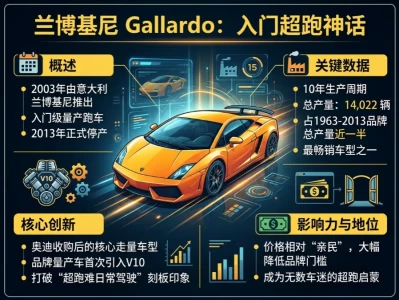 兰博基尼盖拉多百科：改写超跑市场格局的“小牛”传奇