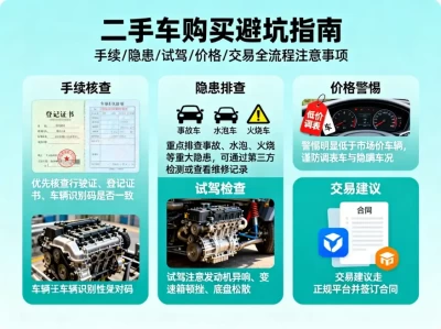 二手车防坑指南：10大事故车鉴别技巧，一眼戳穿“伪新车”真相，避免血本无归