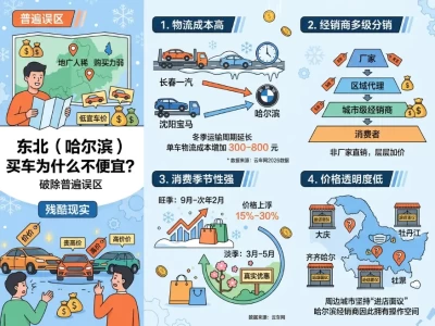 哈尔滨买车，为什么你看到的"最低价"永远买不到？