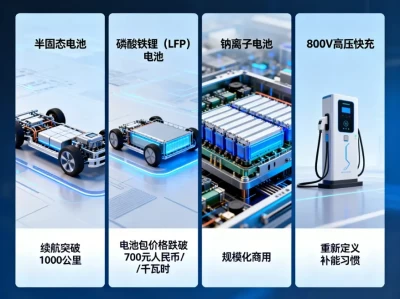2026年电动汽车电池技术前瞻：固态电池是噱头还是现实？一文读懂续航与充电的新变局