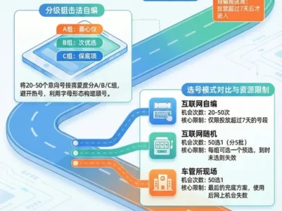 2026网上选车牌全攻略：从号池逻辑到狙击心仪号码的深度博弈