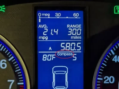 车上出现compass是什么意思_汽车仪表盘compass含义解析