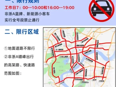 杭州限号_2025最新限行规定及避堵指南