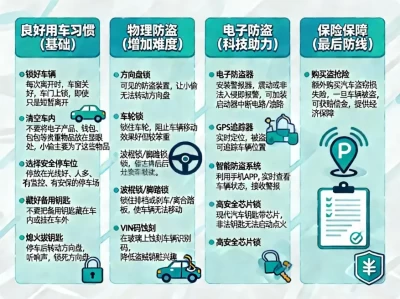2025年汽车防盗全攻略：10大实用技巧，帮你轻松守护爱车安全