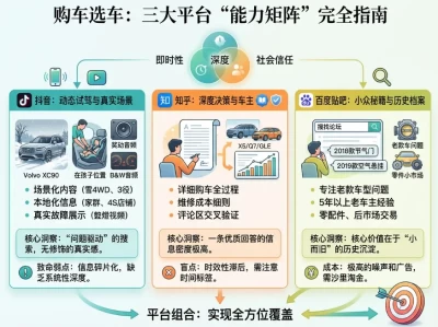 别再寻找沃尔沃XC90论坛！这三个平台正在接管你的选车决策