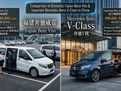 奔驰七座商务车2023新款全系价格解析：威霆29万起，V级近50万，哪款才是真正的"值"？