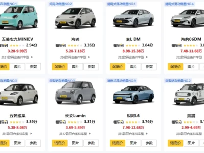 10万以内的新能源汽车推荐_2025年最值得买的实惠电动车