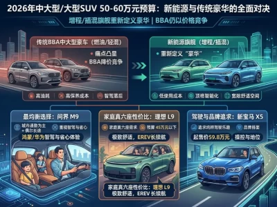 50万到60万买什么SUV车好？2026最新5款实测对比，一次选对不踩雷