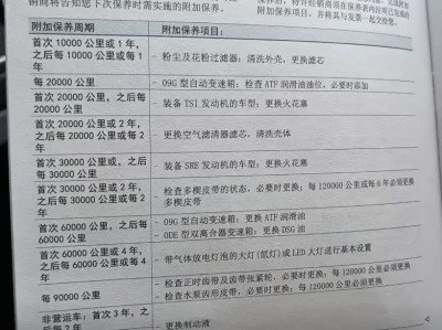 汽车保养手册是什么样_带你了解保养手册的图片样式与内容