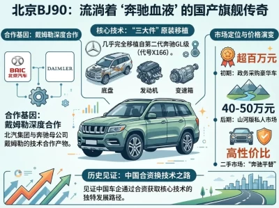 国产皮，奔驰魂：深度解构北京汽车B90（BJ90）的旗舰之路