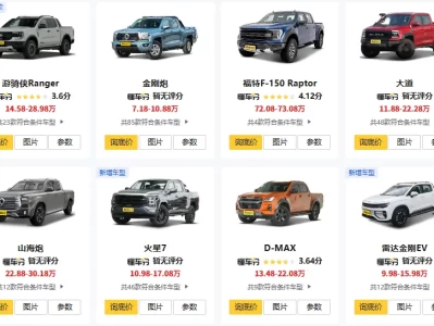 皮卡车推荐_2025年最值得入手的实用皮卡车型