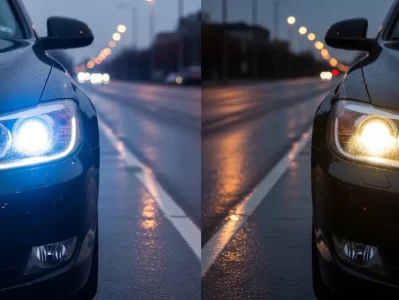 从“蜡烛光”到“人造小太阳”：氙气灯与卤素灯的终极对决