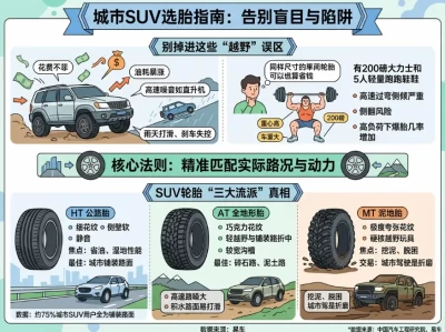 别被“越野梦”坑了！关于SUV轮胎，绝大多数车主都在交智商税