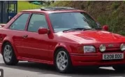 福特Escort RS2 Turbo_戴安娜王妃座驾拍出85万美元天价
