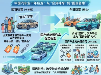 从16万降到6万：中国汽车“平权”十年与比亚迪的普惠密码