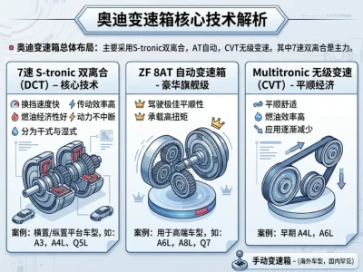 你的奥迪，变速箱里装着什么？——一个被多数人忽略的事实