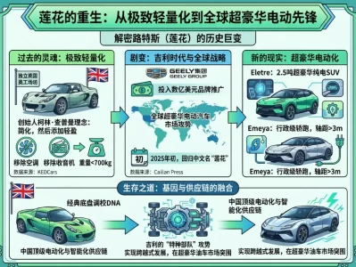 被吉利“爆改”的莲花汽车：是向资本妥协的巨兽，还是超豪华品牌的唯一活法？