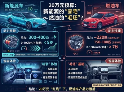 20万的认知死穴：为什么在“油电之争”里，油车车主从不提“同等价格”？