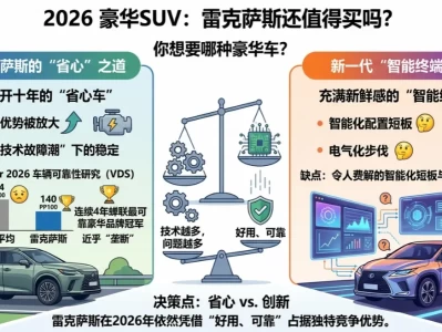 2026年雷克萨斯SUV还值得买吗？可靠性冠军的“守”与“变”