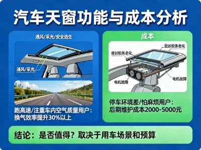 汽车天窗是鸡肋还是真香？一篇讲透天窗的利弊与选购指南