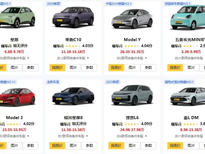 新款电动汽车推荐_2025年热门电动车型与价格解析