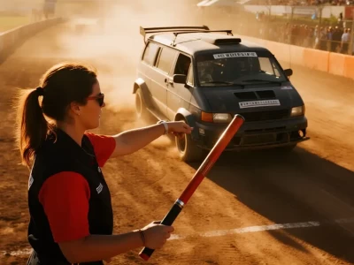 面包车赛_改装面包车竞速比赛精彩看点