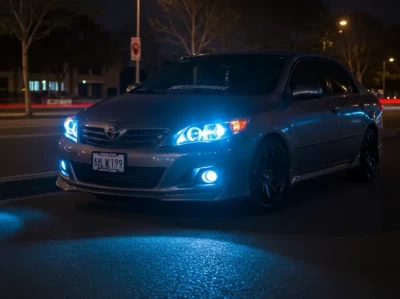 卡罗拉改装大灯_升级车灯这样改既安全又炫酷