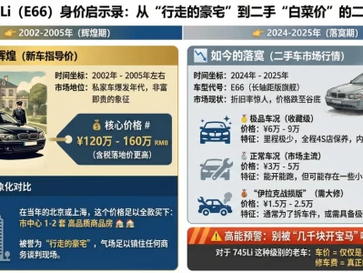 宝马745Li深度解析：从当年“天价”豪车到如今二手“白菜价”，值得入手吗？