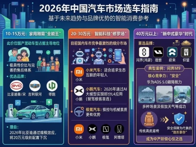 2026年中国汽车选购白皮书：从“油电之争”到“智驾博弈”，普通家庭如何决策？