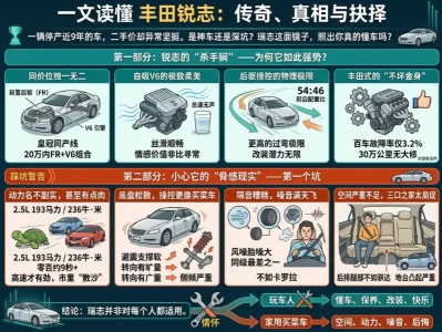 丰田锐志：情怀车的"真香"与"真坑"，2026年还值得选吗？