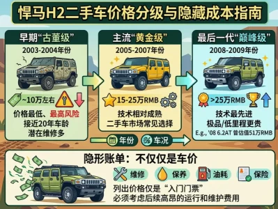 别再搜新车价了：悍马H2的真实成本，藏在一份“过期”的报价单与惊人的隐性账单里