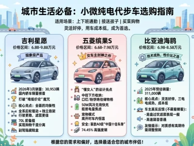 40岁女人开什么车好？2026年最体面的选择，从5万到50万全在这了