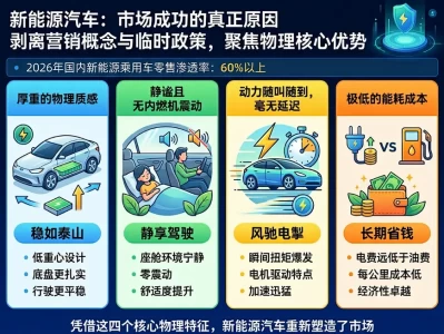 撕开“科技”糖衣：新能源车真正的底牌，其实是这四个物理常识